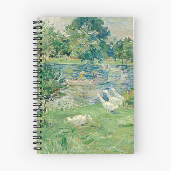 Item preview, Girl in a Boat with Geese designed and sold by beccainskeep.
