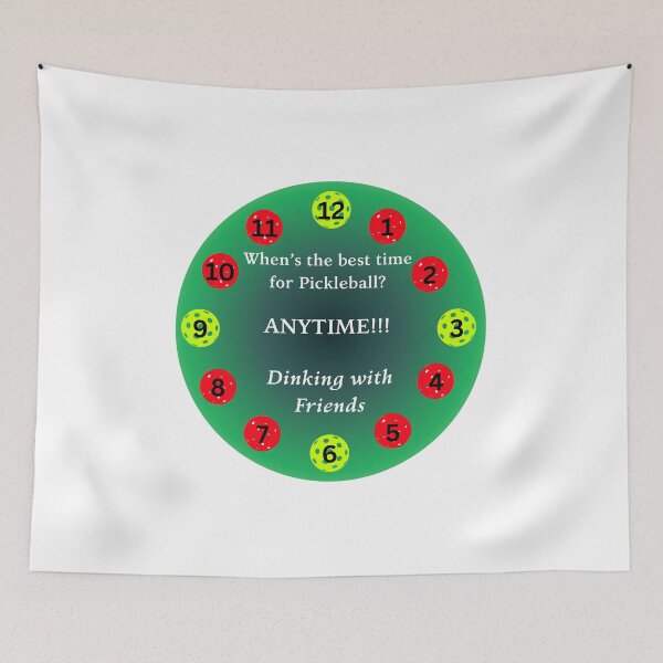 Item preview, When's the best time...anytime. Love for Pickleball designed and sold by Picklenut1969.