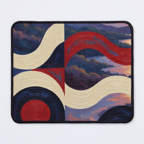 Item preview, part of abstract oil 3.3 geometric colorful design designed and sold by SmashingDeals.
