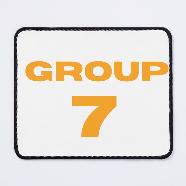 Item preview, I am Group 7 Funny Group 7 Classic Team Minimal Bold Text Design For Freinds T-Shirt designed and sold by Omarmadani.