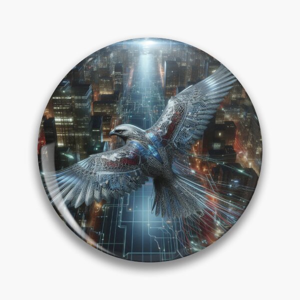 Item preview, Hawk of the Hypergrid designed and sold by DreamArt Creations.