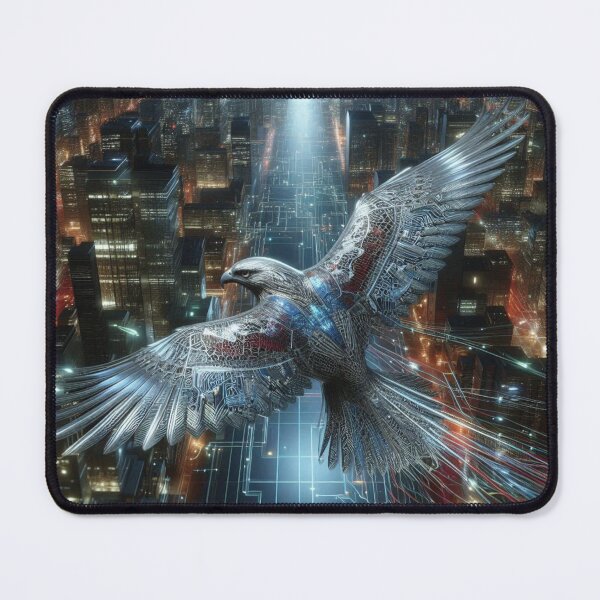 Item preview, Hawk of the Hypergrid designed and sold by DreamArt Creations.