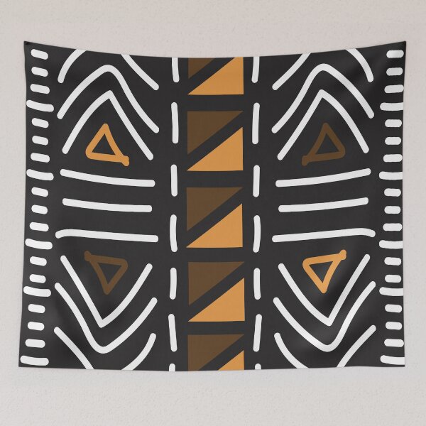 Item preview, Bogolan – Traditional African Pattern Inspired by Malian Fabric designed and sold by Wolagno.