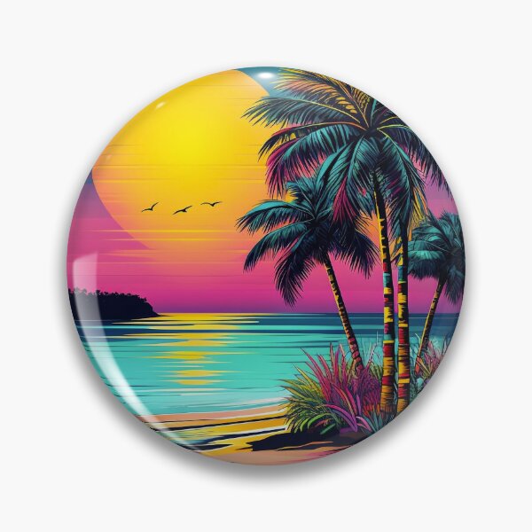 Item preview, tropical beach designed and sold by masterchef-fr.