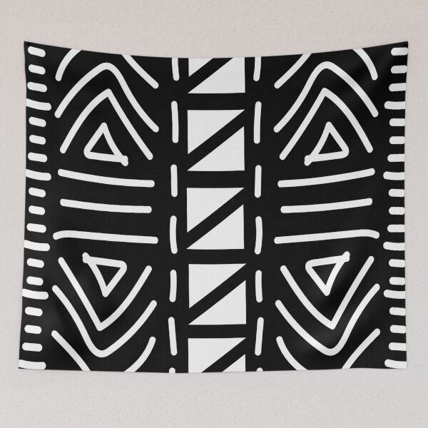 Item preview, Bogolan – Traditional African Pattern Inspired by Malian Fabric designed and sold by Wolagno.