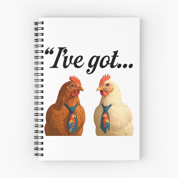 Item preview, I've Got Two Chickens In Parrot Ties designed and sold by acquiesce13.