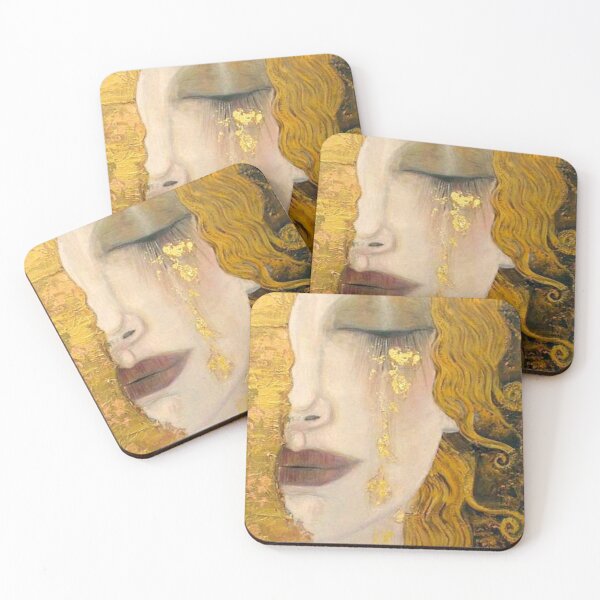 Item preview, Freya's Tears (Golden Tears) portrait painting by Gustav Klimt designed and sold by Jéanpaul  Ferro.