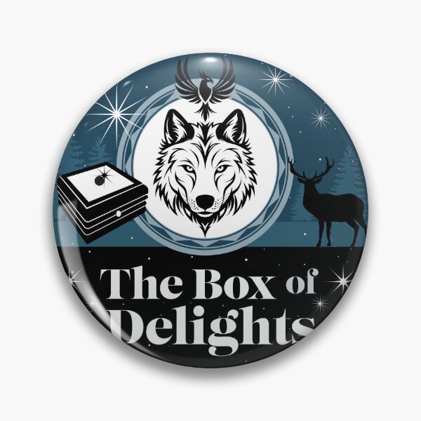 Artikelvorschau, Grafik „Box of Delights“ basierend auf dem Buch von John Masefield aus dem Jahr 1935. entworfen und verkauft von ZoeBaker1976.
