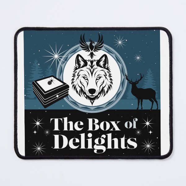 Item preview, Box of Delights Graphic based on the 1935 book by John Masefield. designed and sold by ZoeBaker1976.