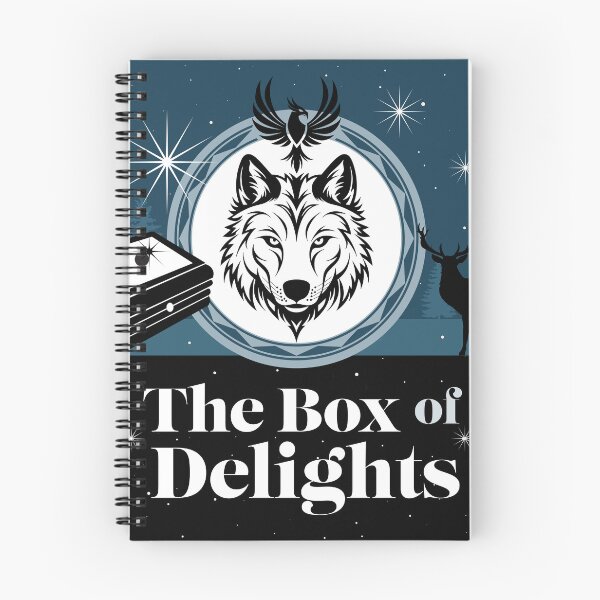 Artikelvorschau, Grafik „Box of Delights“ basierend auf dem Buch von John Masefield aus dem Jahr 1935. entworfen und verkauft von ZoeBaker1976.