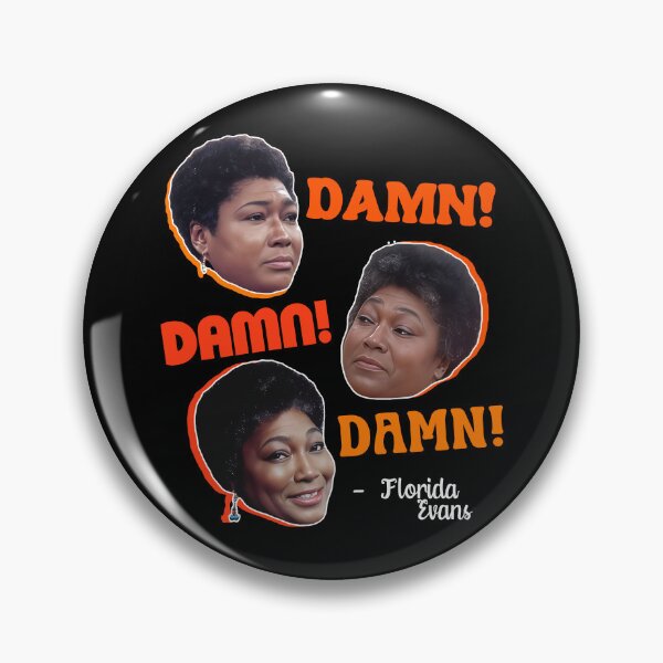 Item preview, Florida Evans 'Damn' - Good Times 70s Sitcom TV Show designed and sold by acquiesce13.