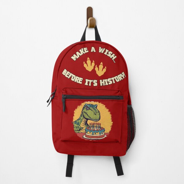 Item preview, Make a Wish Before It’s History – Funny Dinosaur Birthday Design designed and sold by TestudoDesign.