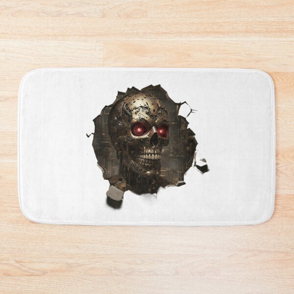Item preview, Metallic Skull Breach designed and sold by CelticSoulShop.