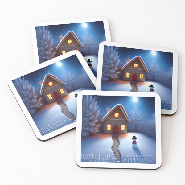 Item preview, Snowy house designed and sold by Woo-Mintz.