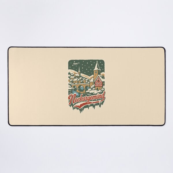 Item preview, Neckargemünd Winter Landscape designed and sold by Boogosh.