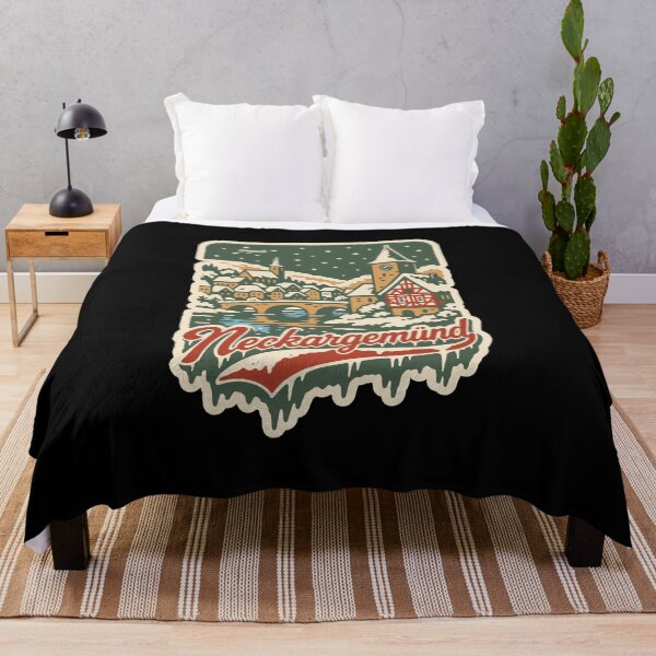 Item preview, Neckargemünd Winter Landscape designed and sold by Boogosh.