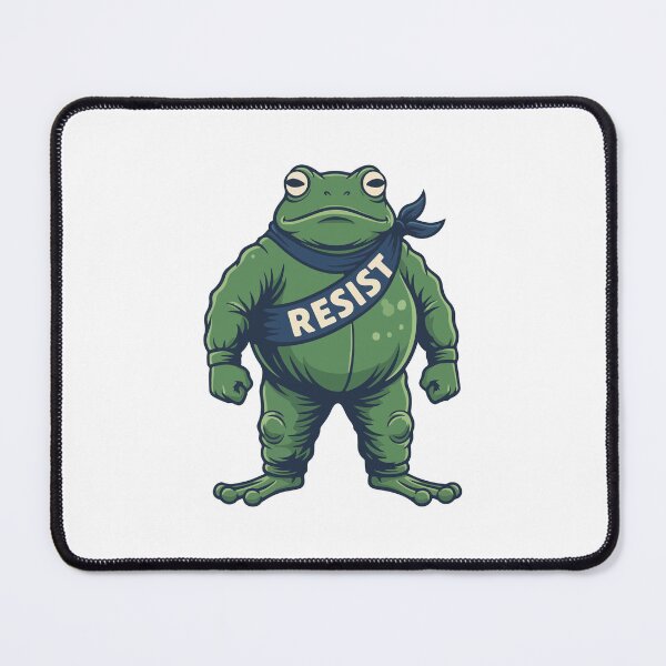Item preview, Resist frog / Portland frog / Frog resist designed and sold by Krasnovaovaova.