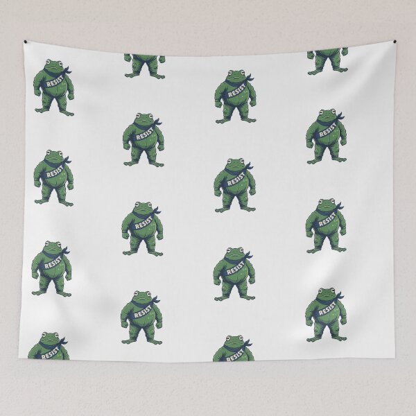 Item preview, Resist frog / Portland frog / Frog resist designed and sold by Krasnovaovaova.