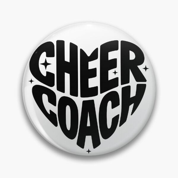 Item preview, Cheer Coach Heart designed and sold by FloraliteCo.