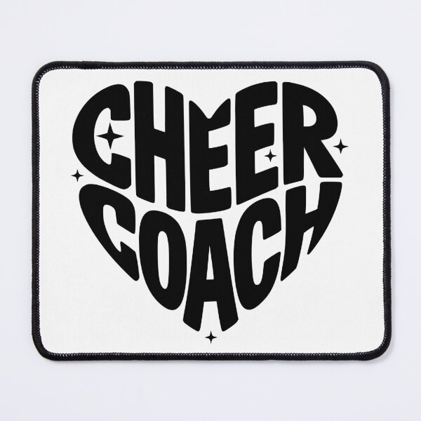 Item preview, Cheer Coach Heart designed and sold by FloraliteCo.