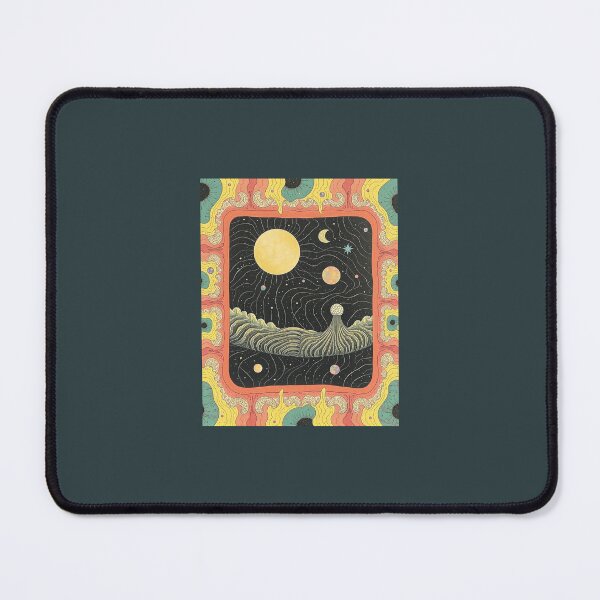Item preview, Retro, psychedelic, 1970s-inspired album cover  designed and sold by GarfunkelGloom.