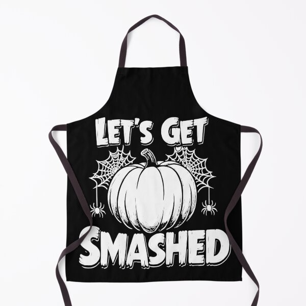 Item preview, Let’s Get Smashed – Funny Halloween Pumpkin Design designed and sold by DariusZD.