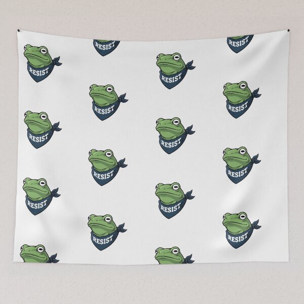 Item preview, Resist frog / Portland frog / Frog resist designed and sold by Krasnovaovaova.