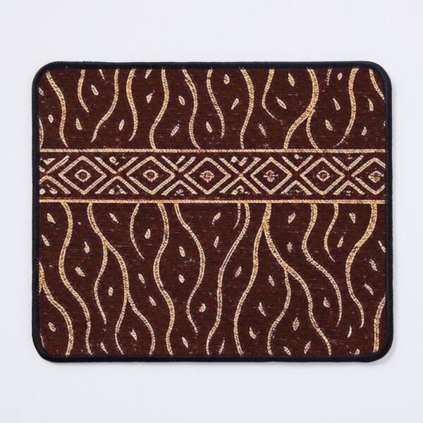 Item preview, Golden Flame Thai Pattern designed and sold by TeeNique Studio .