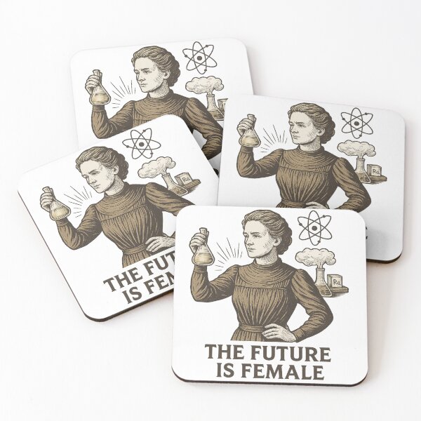 Item preview, Marie Curie – The Future Is Female designed and sold by Ataqhin.