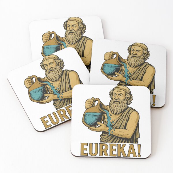 Item preview, Funny Ancient Greek Science T-Shirt – Eureka Moment designed and sold by Ataqhin.