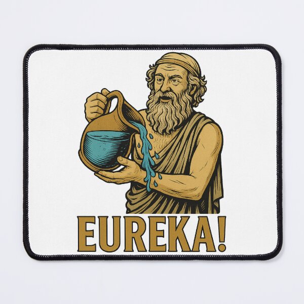 Item preview, Funny Ancient Greek Science T-Shirt – Eureka Moment designed and sold by Ataqhin.