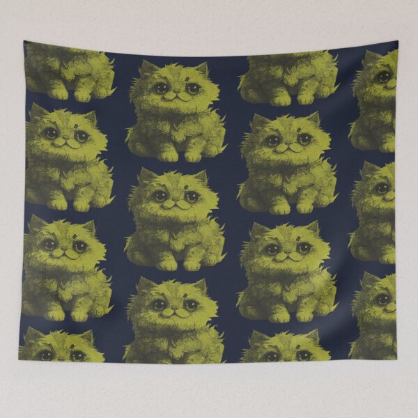 Item preview, Fluffy Persian Cat designed and sold by kinpirks.