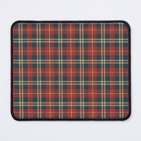 Item preview, Red Navy Tartan Plaid, Scottish Checkered classic, Buffalo check, Gingham, Windowpane, Madras, Argyle, Glen, Heritage designed and sold by CharmedVille.