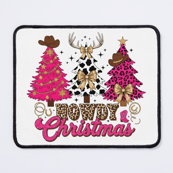 Item preview, Pink Leopard Coquette Xmas Bow, Cute Country, Holiday designed and sold by Chaya Reid.