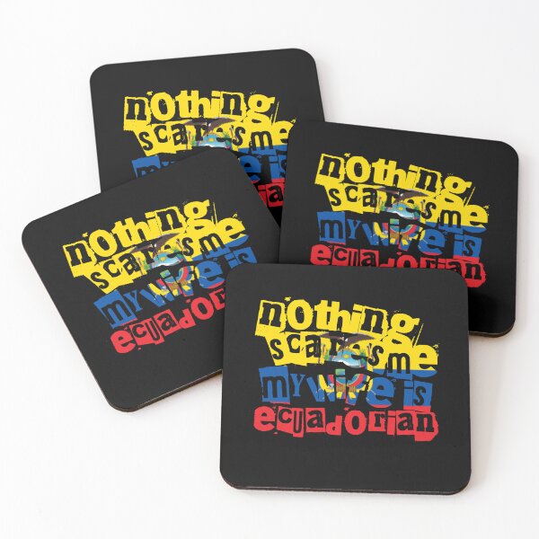 Item preview, Funny Ecuador Nothing Scares Me My Wife Is Ecuadorian designed and sold by chrisrivait.