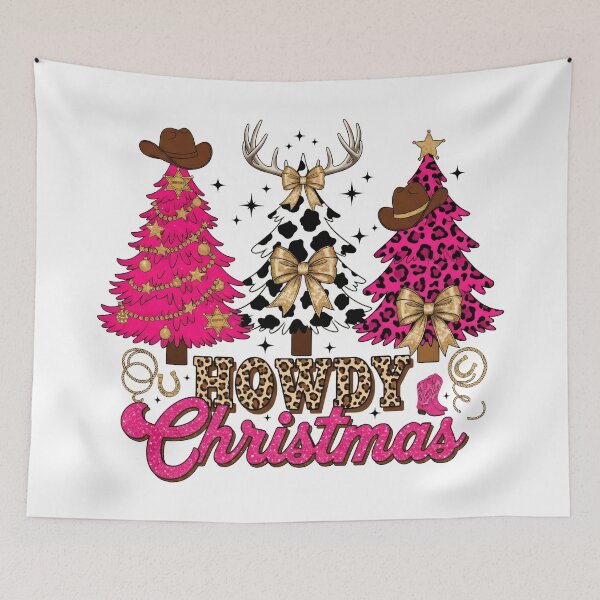Item preview, Pink Leopard Coquette Xmas Bow, Cute Country, Holiday designed and sold by Chaya Reid.