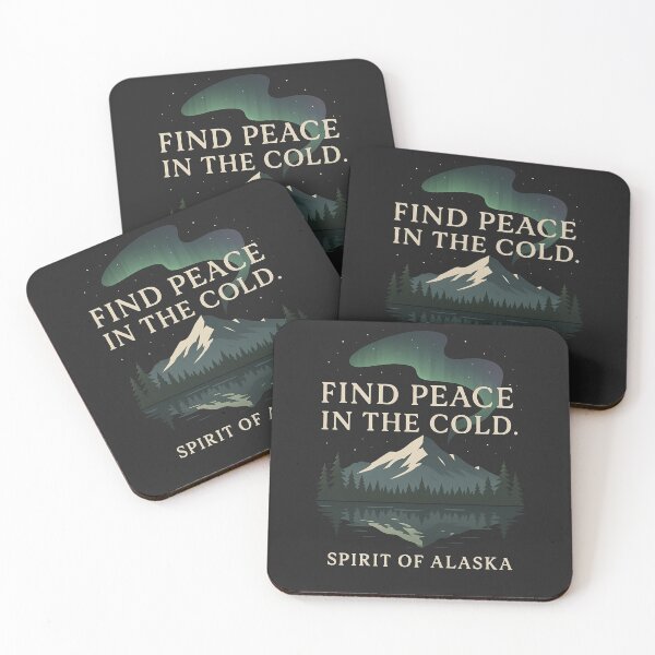 Item preview, Spirit of Alaska — “Find Peace in the Cold” designed and sold by Ataqhin.