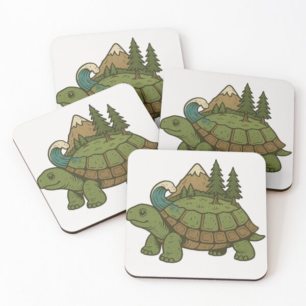 Item preview, Turtle World – Nature on the Shell designed and sold by Ataqhin.