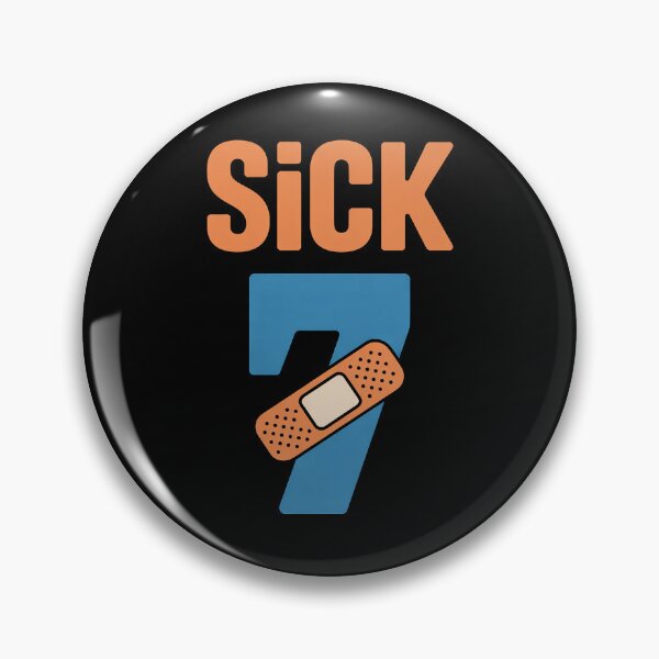 Item preview, Sick Seven Meme Tee Six Seven Fun Wordplay designed and sold by levdone.