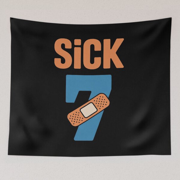 Item preview, Sick Seven Meme Tee Six Seven Fun Wordplay designed and sold by levdone.