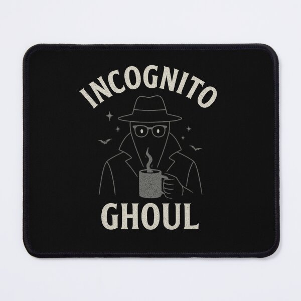 Item preview, Incognito Ghoul – Funny Halloween Noir Coffee Design designed and sold by AddictiveDesign.