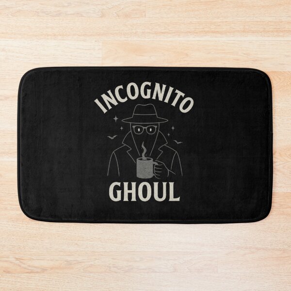 Item preview, Incognito Ghoul – Funny Halloween Noir Coffee Design designed and sold by AddictiveDesign.