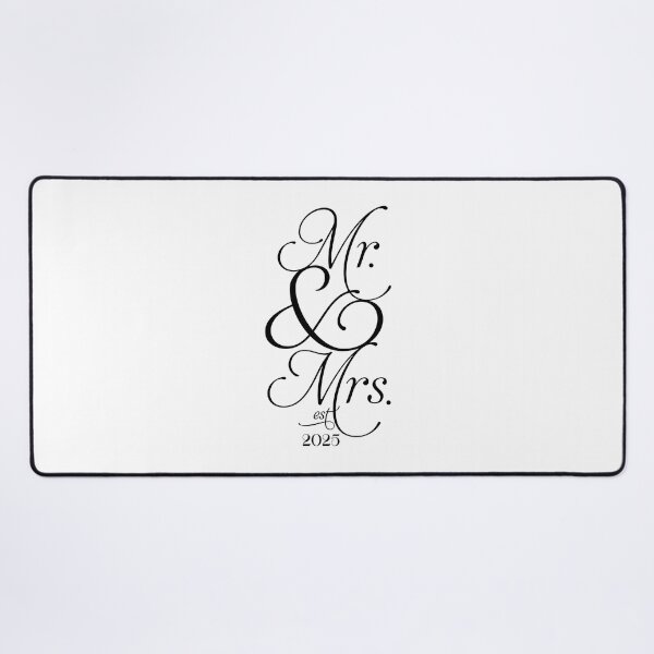 Item preview, Mr & Mrs est 2025 designed and sold by CreativeEmpires.