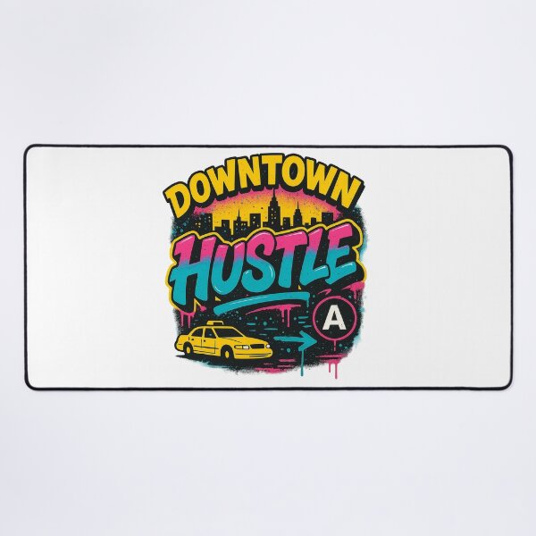 Item preview, Downtown Hustle – NYC Street Vibes Tee designed and sold by bisha.