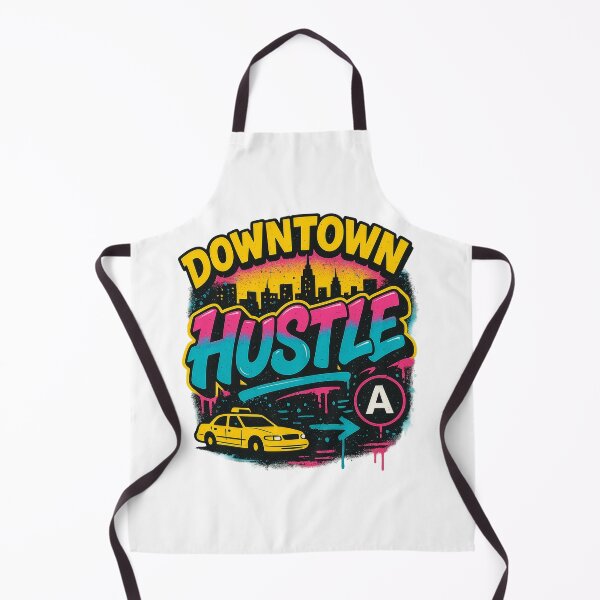 Item preview, Downtown Hustle – NYC Street Vibes Tee designed and sold by bisha.