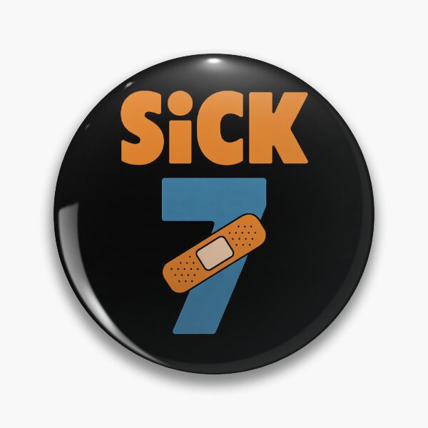 Item preview, Sick Seven Meme Tee Six Seven 6 7 Fun Wordplay designed and sold by levdone.