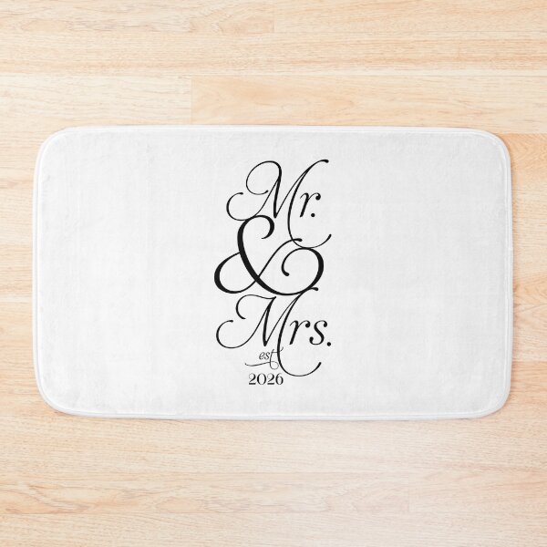 Item preview, Mr & Mrs est 2026 designed and sold by CreativeEmpires.