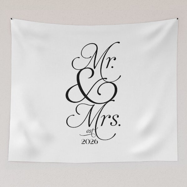 Item preview, Mr & Mrs est 2026 designed and sold by CreativeEmpires.