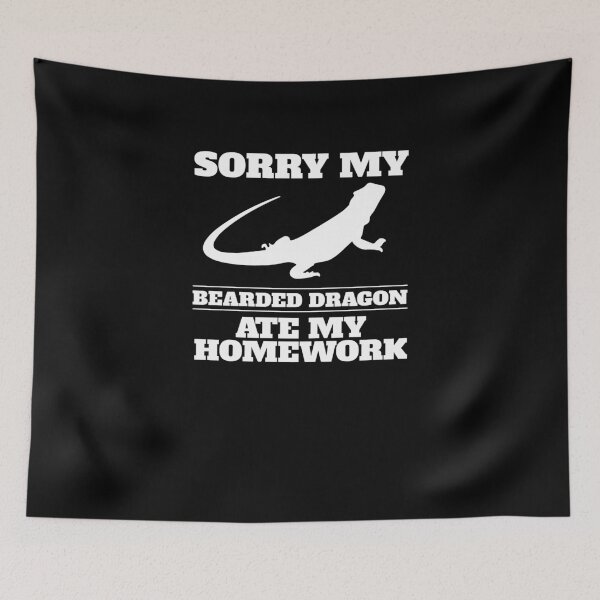Item preview, Sorry My Bearded Dragon Ate My Homework V5 designed and sold by TeeTimeGuys.