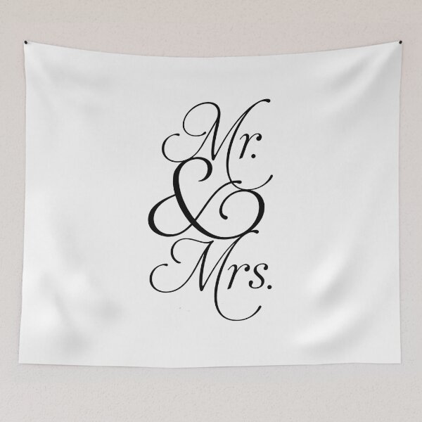 Item preview, Mr & Mrs designed and sold by CreativeEmpires.